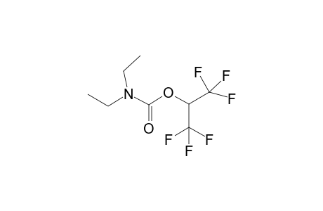 2,2,2-Trifluoro-1-(trifluoromethyl)ethyl diethylcarbamate