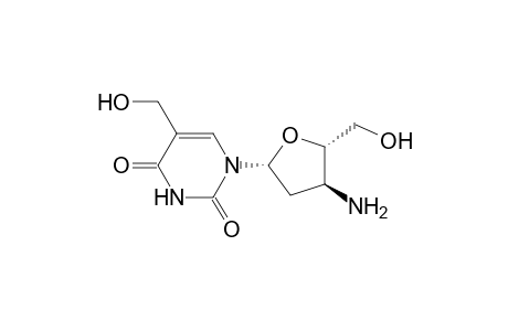 3'-Amino-2',3'-dideoxy-5-hydroxymethyluridine