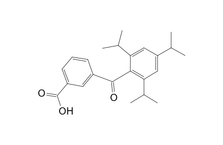 3-(2,4,6-triisopropylbenzoyl)benzoic acid