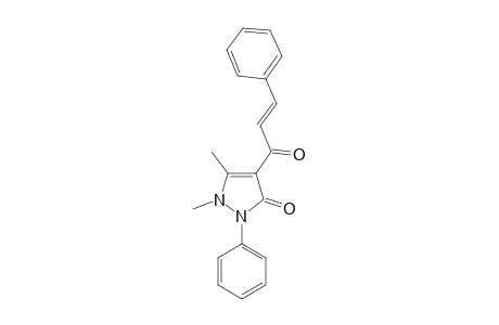 1,5-DIMETHYL-N-PHENYL-4-PHENYLACRYLOYL-1,2-DIHYDROPYRAZOL-3-ONE