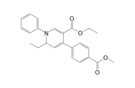 Ethyl 6-ethyl-4-(4-(methoxycarbonyl)phenyl)-1-phenyl-1,6-dihydropyridine-3-carboxylate