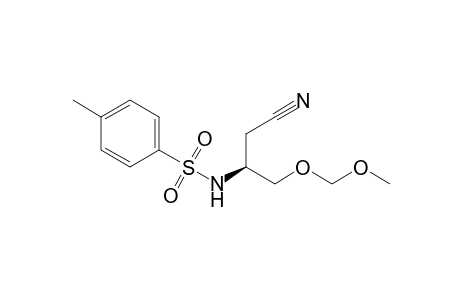 Benzenesulfonamide, N-[2-cyano-1-[(methoxymethoxy)methyl]ethyl]-4-methyl-, (S)-