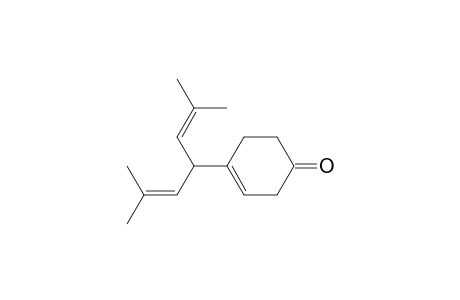 3-Cyclohexen-1-one, 4-[3-methyl-1-(2-methyl-1-propenyl)-2-butenyl]-