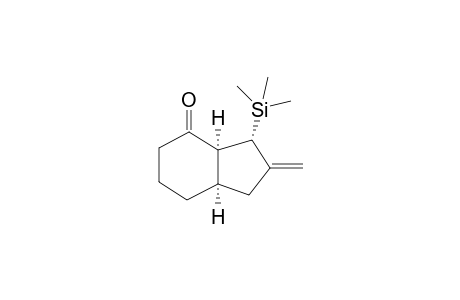 8-Methylene-9-(trimethylsilyl)-cis-bicyclo[4.3.0]nonan-2-one
