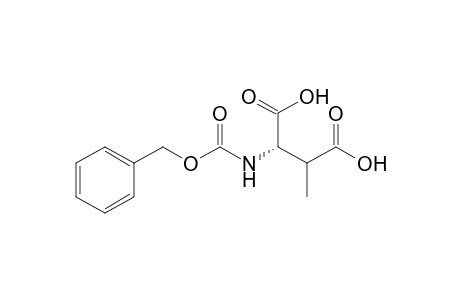 N-Carbobenzoxy-(2S,3Rs)-3-methylaspartic acid