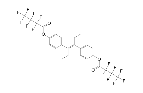 Diethylstilbestrol, bis(heptafluorobutyrate)