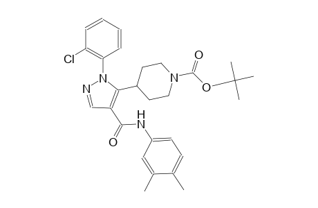 1-piperidinecarboxylic acid, 4-[1-(2-chlorophenyl)-4-[[(3,4-dimethylphenyl)amino]carbonyl]-1H-pyrazol-5-yl]-, 1,1-dimethylethyl ester