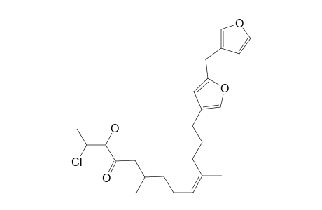 (Z)-2-chloro-13-[5-(furan-3-ylmethyl)furan-3-yl]-3-hydroxy-6,10-dimethyltridec-9-en-4-one
