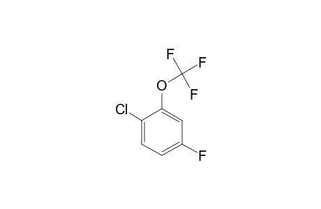2-CHLORO-5-FLUORO-(TRIFLUOROMETHOXY)-BENZENE