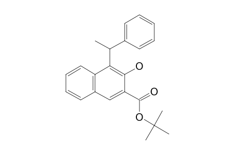 TERT.-BUTYL-3-HYDROXY-4-(1-PHENYLETHYL)-2-NAPHTHOATE