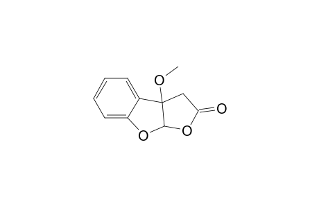 3a-methoxy-3a,8a-dihydrofuro[2,3-b][1]benzofuran-2(3H)-one