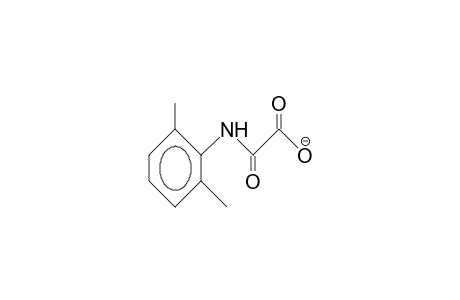 N-(2,6-Dimethyl-phenyl)-oxalic acid, monoamide anion
