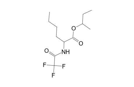 L-Norleucine, N-(trifluoroacetyl)-, 1-methylpropyl ester