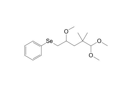 [(2',5',5'-Trimethoxy-4',4'-dimethylpentyl)seleno]-benzene