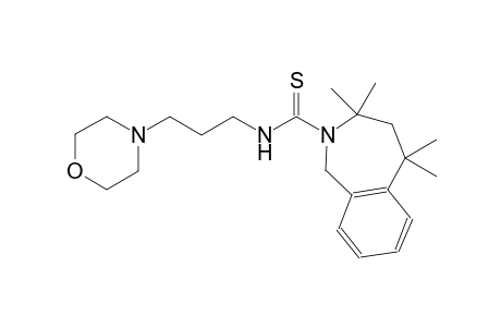 2H-2-benzazepine-2-carbothioamide, 1,3,4,5-tetrahydro-3,3,5,5-tetramethyl-N-[3-(4-morpholinyl)propyl]-