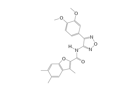 2-benzofurancarboxamide, N-[4-(3,4-dimethoxyphenyl)-1,2,5-oxadiazol-3-yl]-3,5,6-trimethyl-