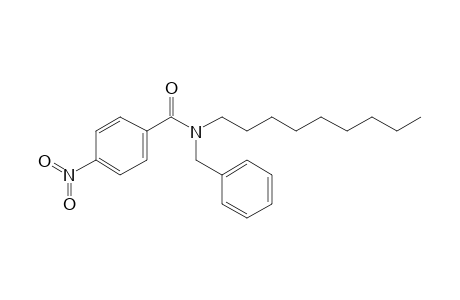 Benzamide, 4-nitro-N-benzyl-N-nonyl-