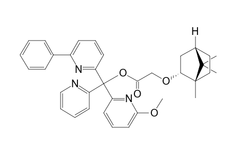 (6-Methoxypyridin-2-yl)(6-phenylpyridin-2-yl)pyridin-2-ylmethyl [(1S,2R,4S)-1,7,7-trimethylbicyclo[2.2.1]hept-2-yloxy]acetate