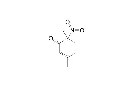 3,6-DIMETHYL-6-NITRO-CYCLOHEXA-2,4-DIENONE