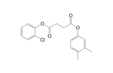 Succinic acid, 2-chlorophenyl 3,4-dimethylphenyl ester