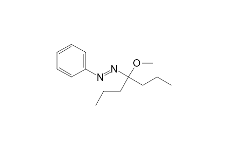 4-Methoxy-4-phenylazoheptane
