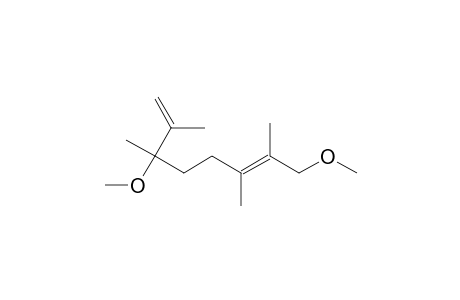 1,6-Octadiene, 3,8-dimethoxy-2,3,6,7-tetramethyl-, (E)-