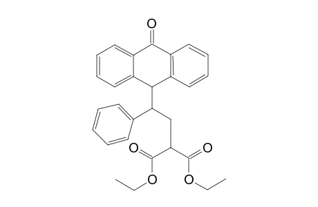 Diethyl[2-(10-oxo-9,10-dihydroanthracen-9-yl)-2-phenylethyl]malonate