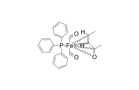 ETA(4)-(E)-[CH3-CH=CHCOCH3]-FE(CO)2PPH3