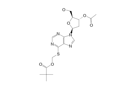 3'-O-ACETYL-S-(PIVALOYLOXYMETHYL)-6-THIO-2'-DEOXYINOSINE