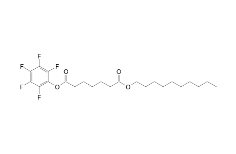 Pimelic acid, pentafluorophenyl decyl ester