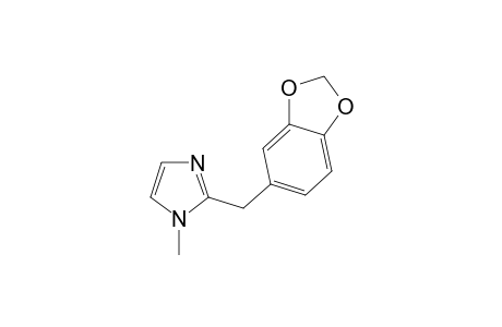 2-Benzo[d][1,3]dioxol-5-ylmethyl)-1-methyl-1H-imidazole