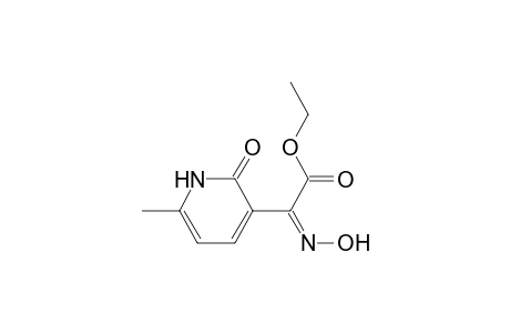 3-Pyridineacetic acid, 1,2-dihydro-.alpha.-(hydroxyimino)-6-methyl-2-oxo-, ethyl ester, (Z)-