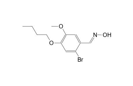 2-bromo-4-butoxy-5-methoxybenzaldehyde oxime