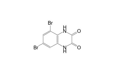 2,3-quinoxalinedione, 5,7-dibromo-1,4-dihydro-