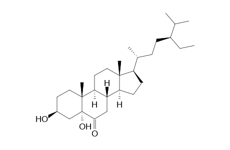 (3S,5R,8S,9S,10R,13R,14S,17R)-17-[(1R,4S)-4-ethyl-1,5-dimethyl-hexyl]-3,5-dihydroxy-10,13-dimethyl-2,3,4,7,8,9,11,12,14,15,16,17-dodecahydro-1H-cyclopenta[a]phenanthren-6-one