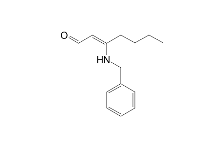 (Z)-3-Benzylamino)-2-heptenal