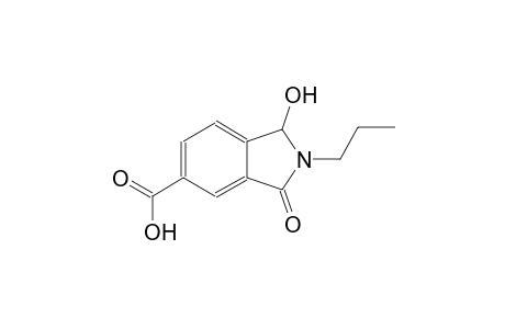 1-hydroxy-3-oxo-2-propyl-5-isoindolinecarboxylic acid