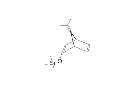 2-Trimethylsilyloxy-7-isopropylidene-bicyclo-[2.2.1]-heptadiene