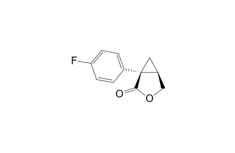(1S,2R)-2-OXO-1-(4-FLUOROPHENYL)-3-OXABICYCLO-[3.1.0]-HEXANE