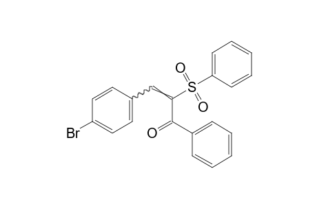4-bromo-alpha-(phenylsulfonyl)chalcone