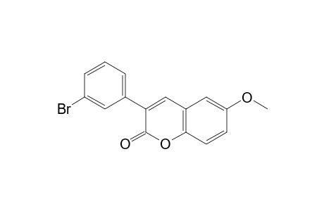 3-(3-Bromophenyl)-6-methoxycoumarin