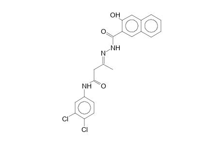3',4'-Dichloro-3-[(3-hydroxy-2-naphthylcarbonyl)hydrazono]butyranilide