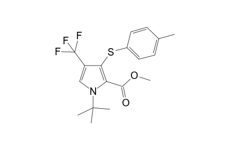 Methyl 1-tert-Butyl-4(3)-trifluoromethyl-3(4)-(4-methylthiophenyl)pyrrole-2-carboxylate