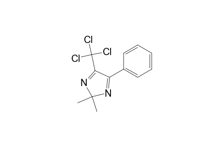 2H-Imidazole, 2,2-dimethyl-4-phenyl-5-(trichloromethyl)-