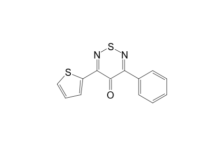 3-Phenyl-5-(thien-2-yl)-4H-1,2,6-thiadiazin-4-one