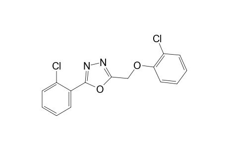 2-[(o-chlorophenoxy)methyl]-5-(o-chlorophenyl)-1,3,4-oxadiazole