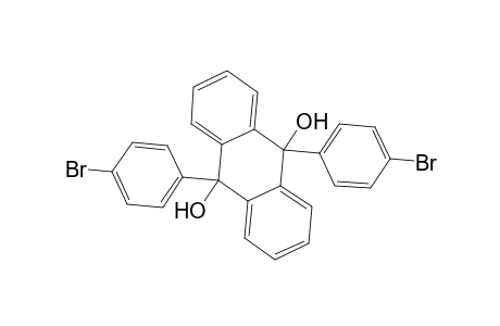 9,10-Anthracenediol, 9,10-bis(4-bromophenyl)-9,10-dihydro-, cis-