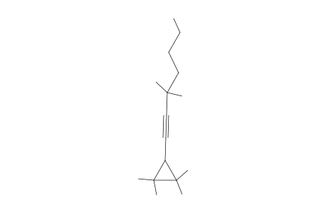 1-(3,3-Dimethyl-1-heptinyl)-2,2,3,3-tetramethylcyclopropane