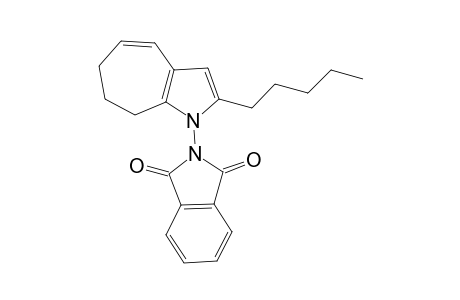 2-(2-pentyl-7,8-dihydrocyclohepta[b]pyrrol-1(6H)-yl)isoindoline-1,3-dione