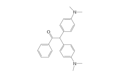 2,2-bis-(4-Dimethylamino-phenyl)-1-phenyl-ethanone